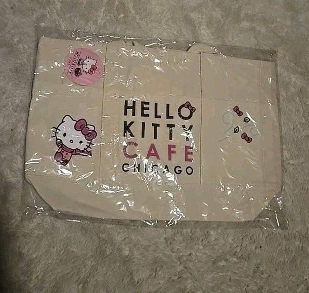 Hello Kitty Cafe Chicago XL Tote Bag